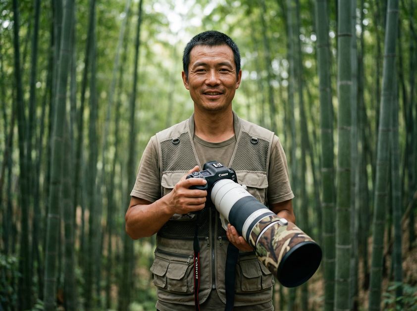 蘑菇视频动物摄影师李明远